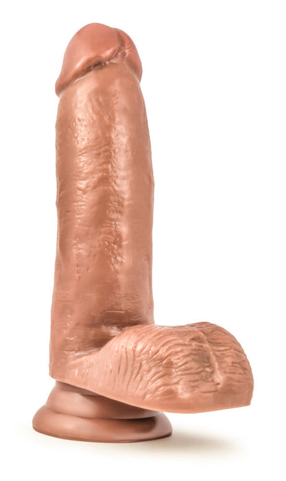 Coverboy Manny The Fireman Realistic Latin 7-Inch Long Dildo With Balls & Suction Cup Base