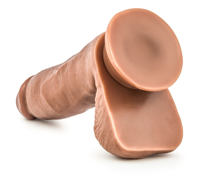 Coverboy Manny The Fireman Realistic Latin 7-Inch Long Dildo With Balls & Suction Cup Base