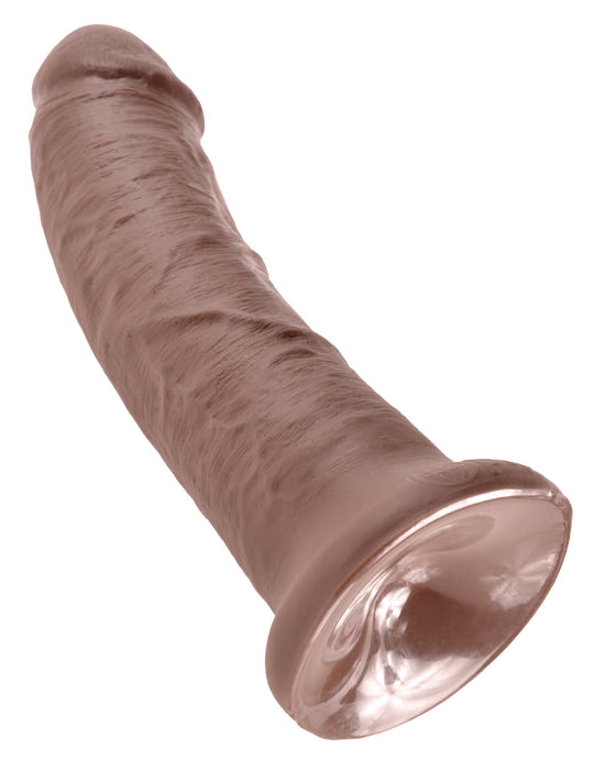 King Cock 8" Cock – Brown