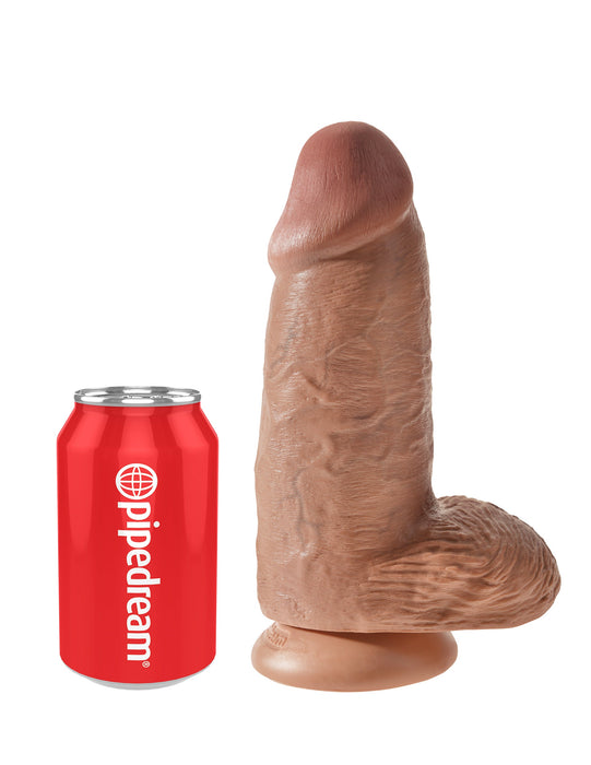 King Cock 9" Chubby - Tan