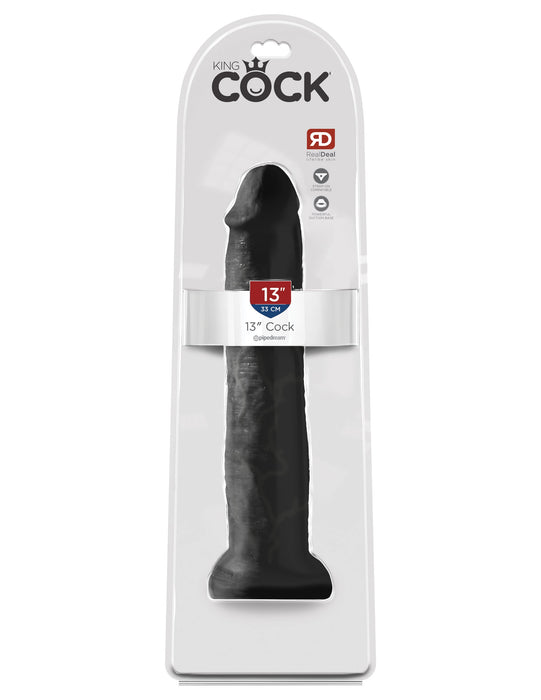 King Cock - 13" Cock - Black