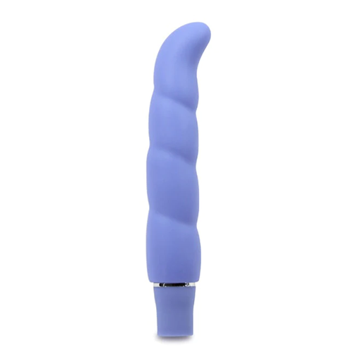 Eden 6.25" Purple Long Waterproof Multi-Speed Curved G-Spot Vibrator