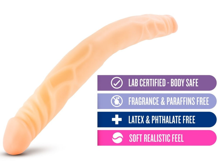 B Yours Beige 14-Inch Long Dildo