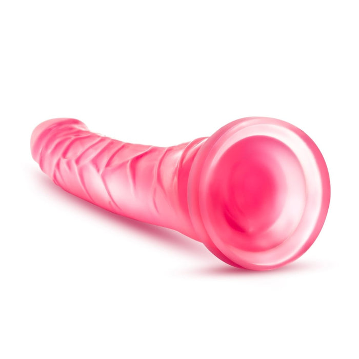 B Yours Sweet N' Hard 6 Realistic Pink 8.5-Inch Long Dildo With Suction Cup Base