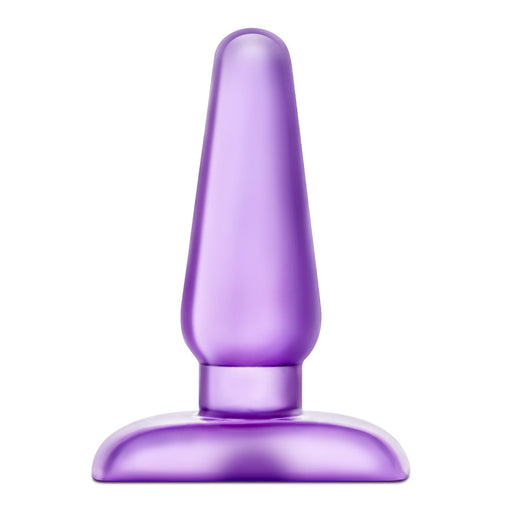 Adult Sex Toys 4.5" Long Purple Beginner's Anal Butt Plug