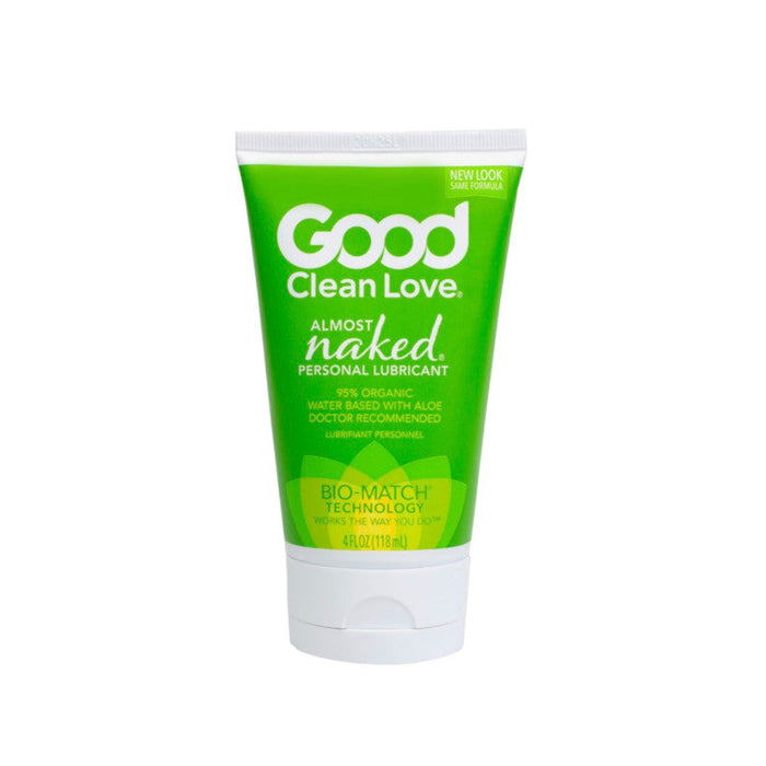 Good Clean Love Almost Naked® Water-Based Personal Lubricant with Organic Aloe Vera 4 oz.