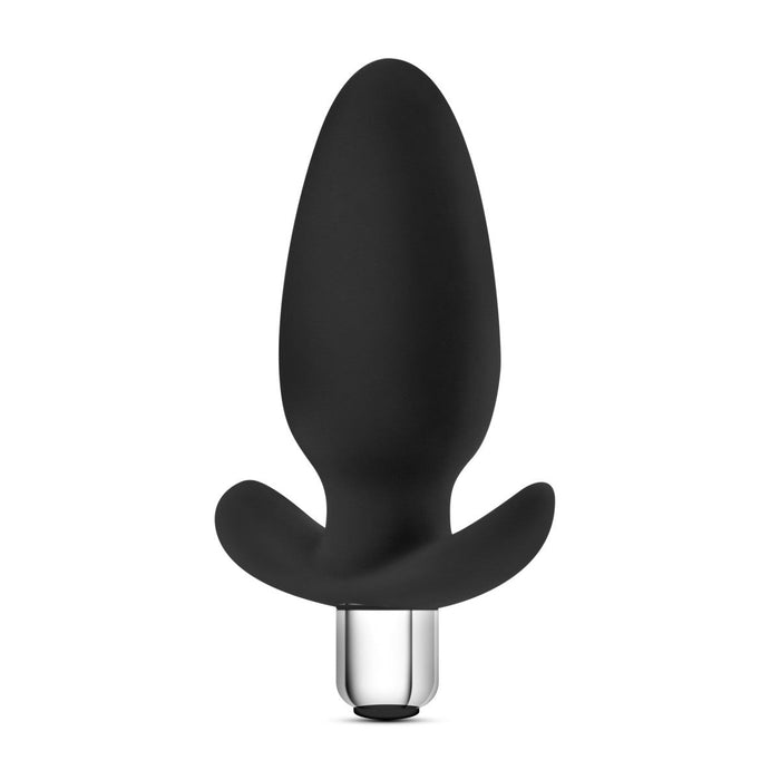 Eden 4.5" Long Black Silicone 10 Mode Anal Butt Plug