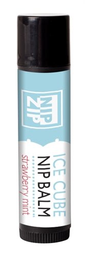 Sensuva Nip Zip Ice Cube Nip Balm - Strawberry Mint - Tube Carded