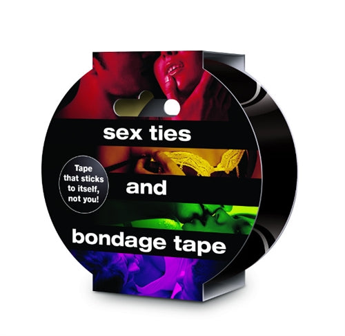 Creative Conceptions Sex Ties and Bondage Tape - Black