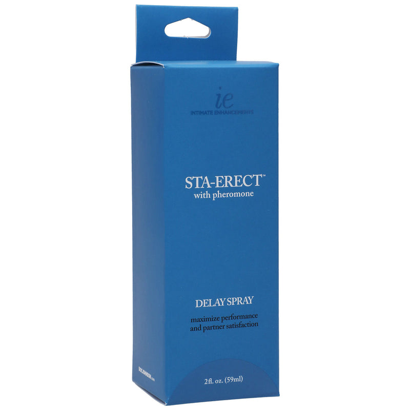 Doc Johnson Sta-Erect Delay Spray for Men - 2 Fl. Oz. - Boxed