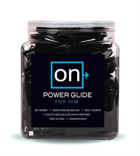 Sensuva On Power Glide for Him - 100 Piece Fishbowl