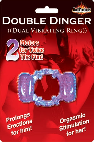 Hott Products Double Dinger - Purple
