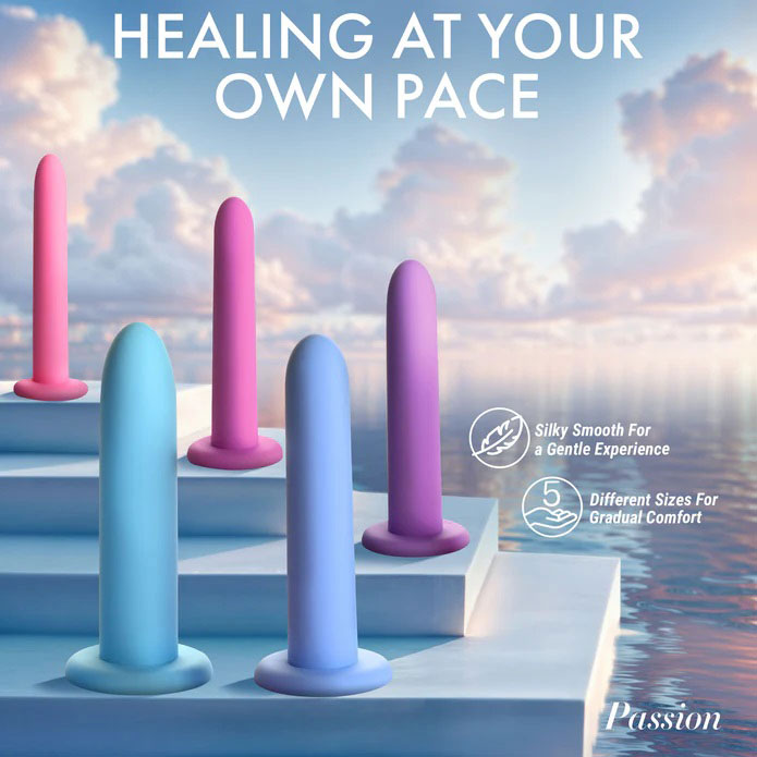 XR Brands Silicone Pelvic Kegel Exerciser Set
