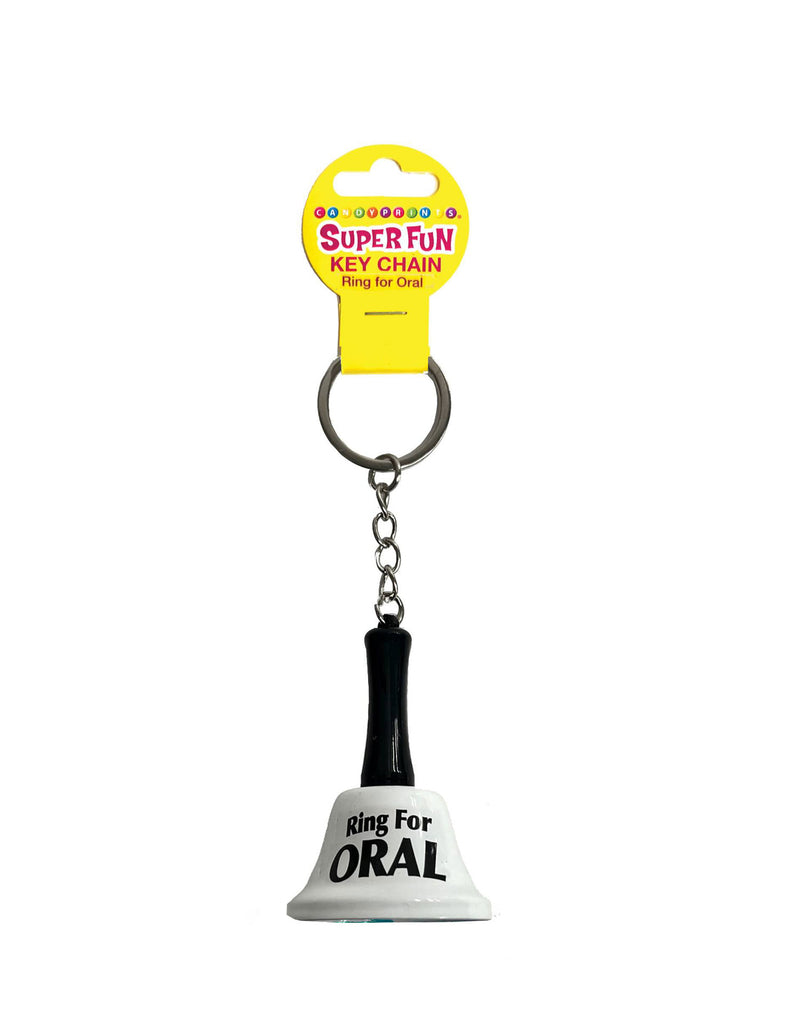 Little Genie Super Fun Key Chain, Ring for Oral - White