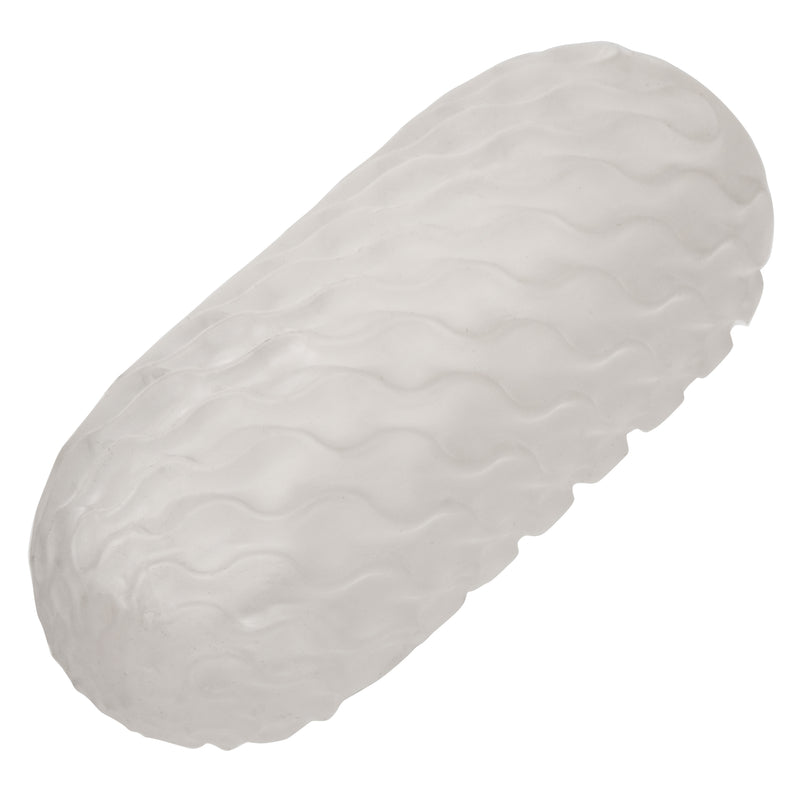 CalExotics Boundless Reversible Nubby Stroker - Clear - Stroker Masturbator - Stroker Sleeve