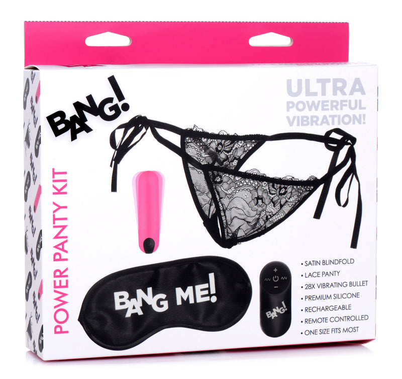 XR Brands Bang Power Panty Kit - Pink