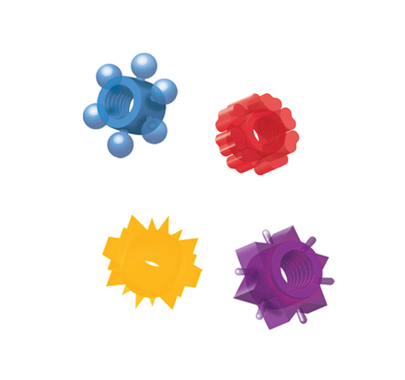 Hott Products Pleasure Stars Jelly Cock Rings