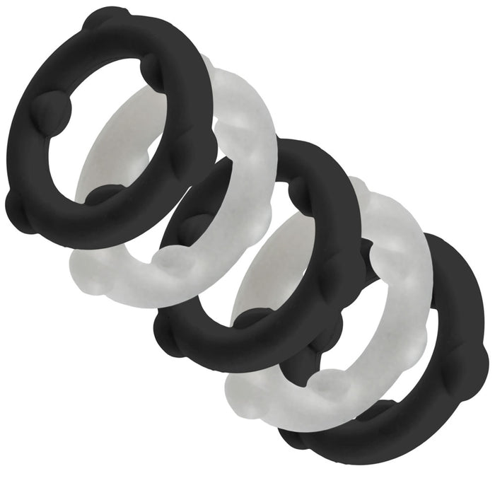 "Gearheads 5 Pack Spinner Rings - Black Vapor OX-3203-VPBK"