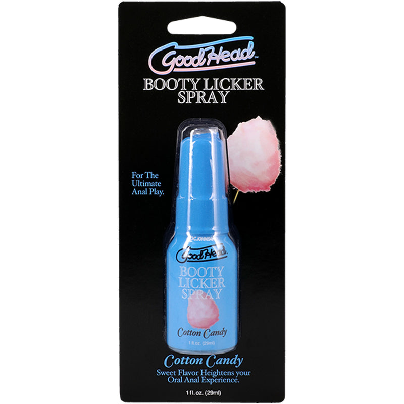 Doc Johnson Goodhead Booty Licker Spray Cotton Candy 1 Fl Oz