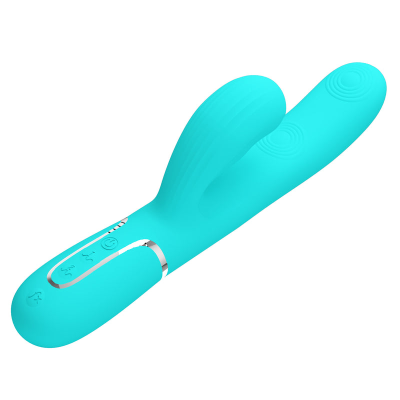Pretty Love Perdita Twinkled Tenderness Vibrator - Turquoise