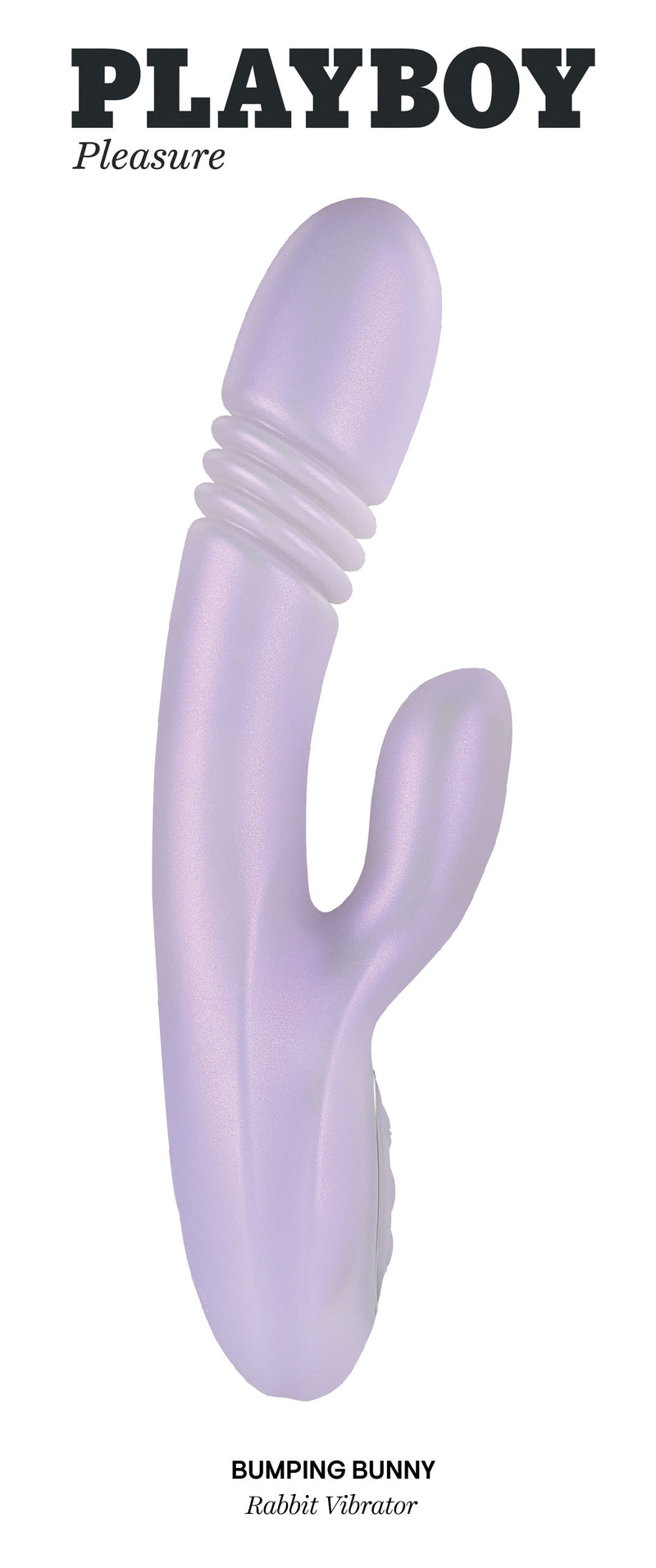 Playboy Pleasure Playboy Pleasure - Bumping Bunny - Rabbit Vibrator - Opal