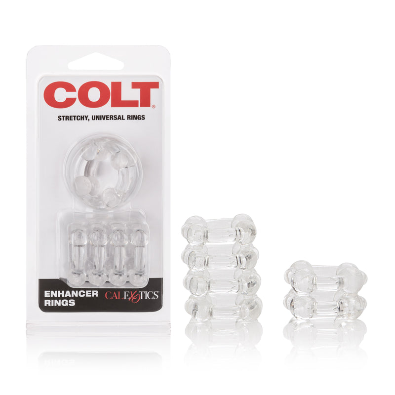 CalExotics Colt Enhancer Rings - Clear