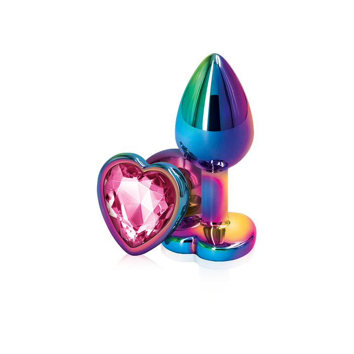 "Rear Assets - Multicolor Heart - Small - Pink NSN0962-14"