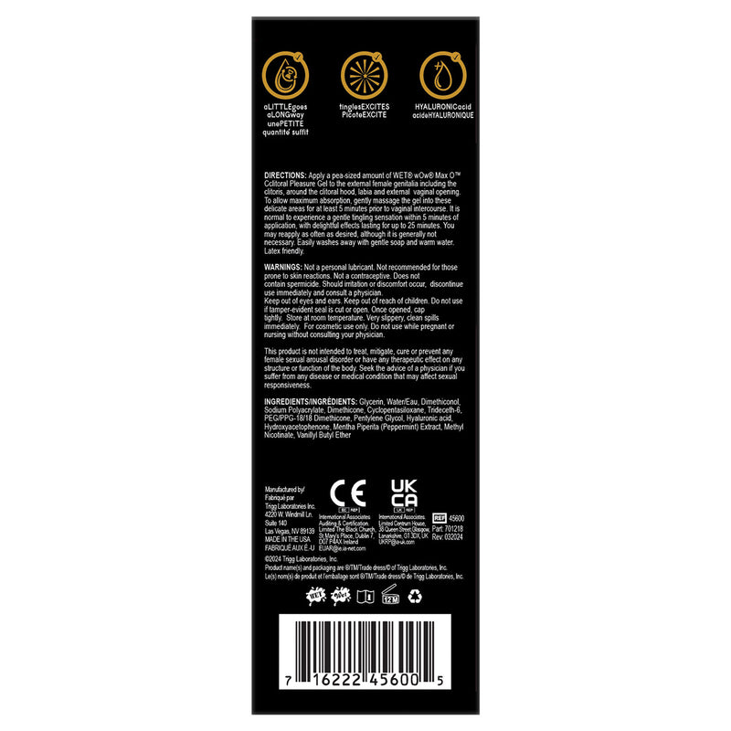 Wet Wet Maximum Sensation Wow Clitoral Arousal Gel - 0.5 Fl. Oz.
