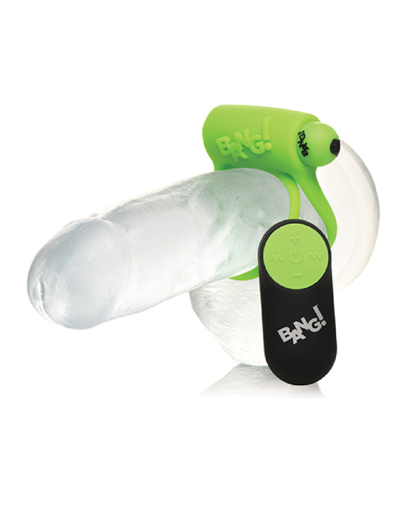 XR Brands Glow in the Dark Cock Ring - Green