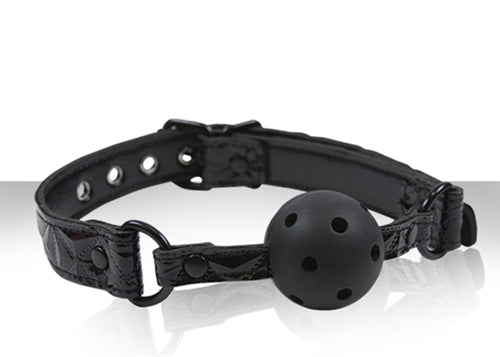 nsnovelties Sinful Ball Gag - Black