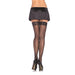 "Sheer Stockings With Backseam - Queen Size - Black LA-1101QBLK"