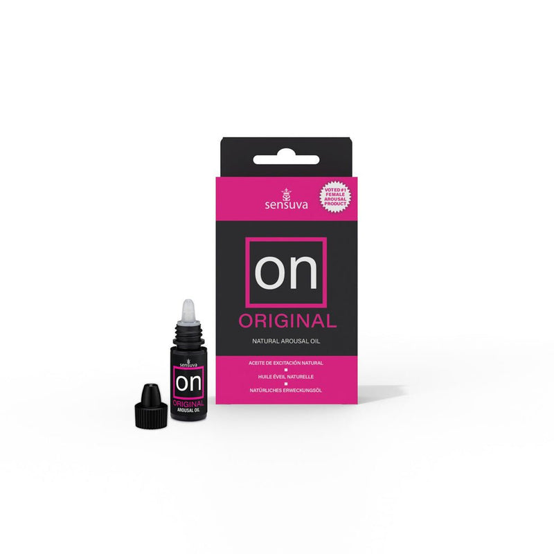 Sensuva On Natural Arousal Oil - Original - Medium Box - 0.17 Fl. Oz.