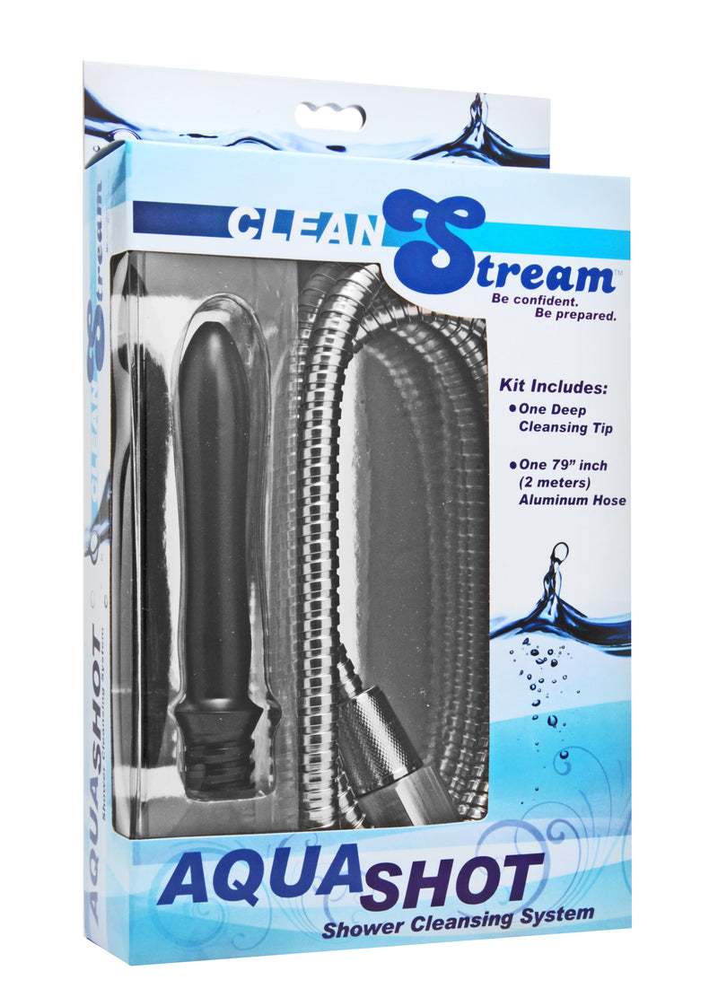 XR Brands Clean Stream Aqua Shot Shower Enema Cleansing System