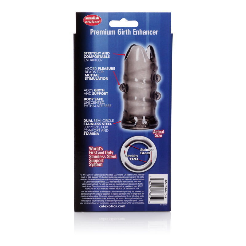 CalExotics Apollo Premium Girth Enhancer - Smoke