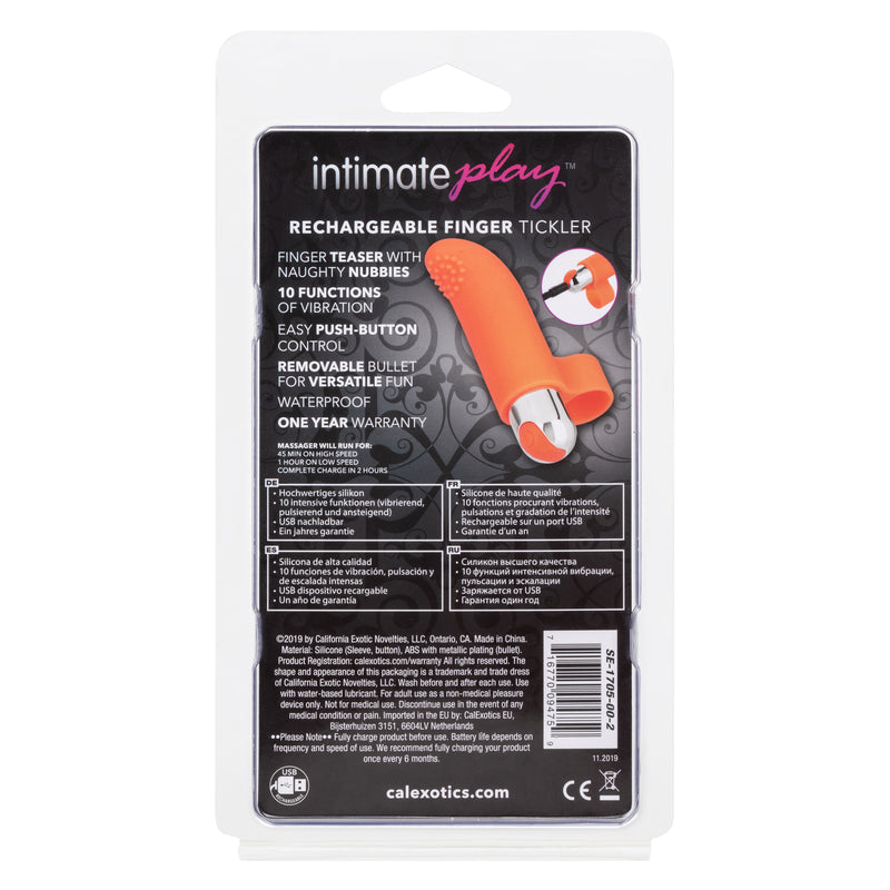 CalExotics Intimate Play Rechargeable Finger Tickler