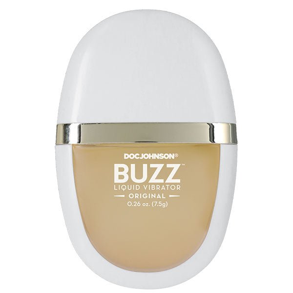 Doc Johnson Buzz - Liquid Vibrator - Intimate Arousal Gel - 0.26 Oz.