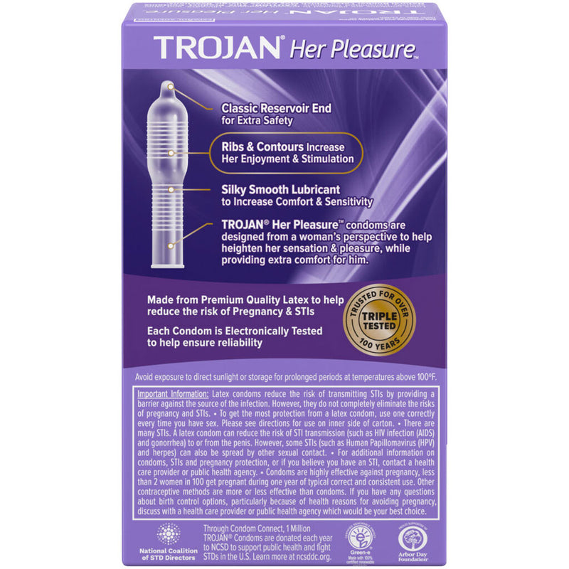 Paradise Marketing Trojan Her Pleasure 12 Pack