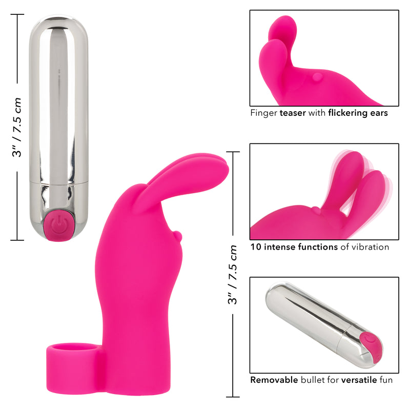 CalExotics Intimate Play Rechargeable Finger Bunny