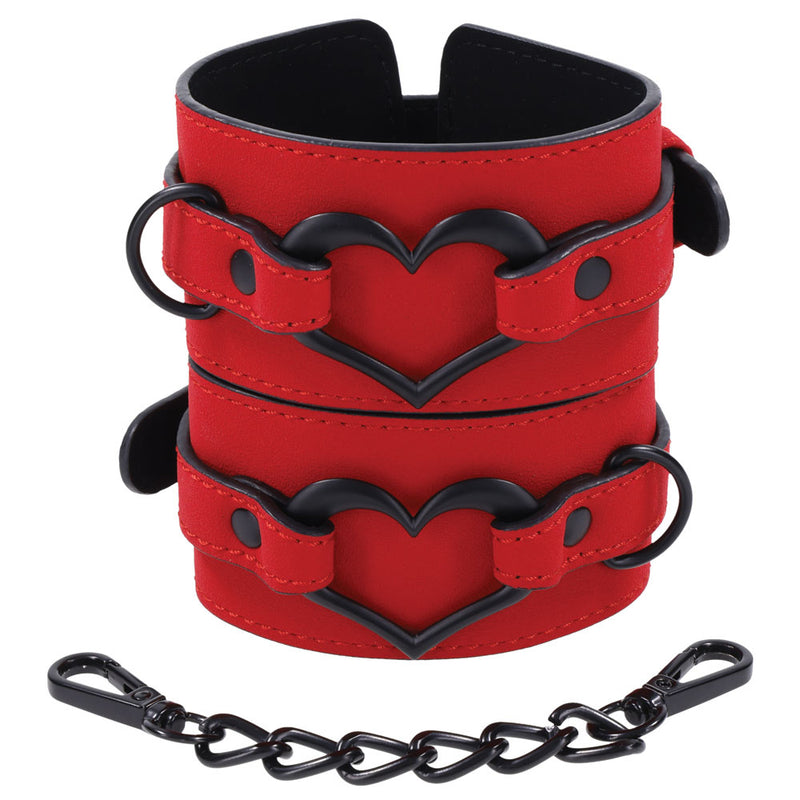 Sportsheets Amor Handcuffs - Red