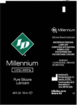 I.D. Lubricants ID Millennium - 72 Piece Jar - 12 ml Tubes