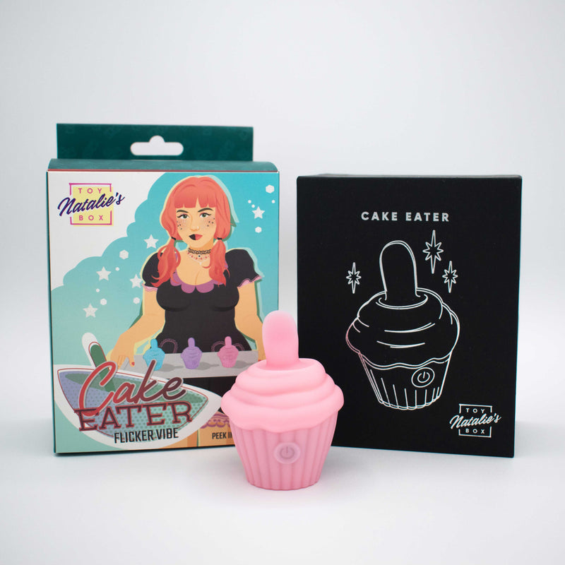 Like A Kitten Cake Eater Clit Flicker Stimulator - Pink