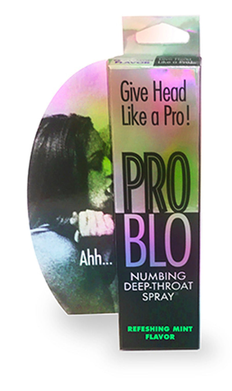 Little Genie Problo Numbing Deep Throat Spray - Refreshing Mint - 1 Fl. Oz.