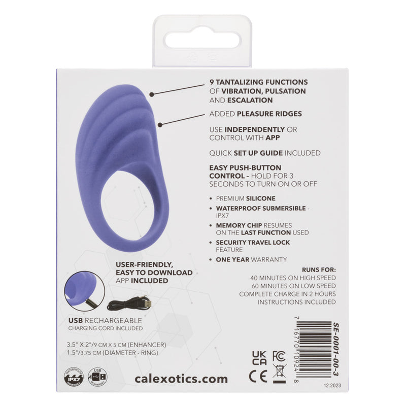 CalExotics Calexotics Connect Couples Ring - Periwinkle