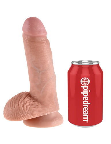 Pipedream King Cock 7-Inch Cock With Balls - Flesh