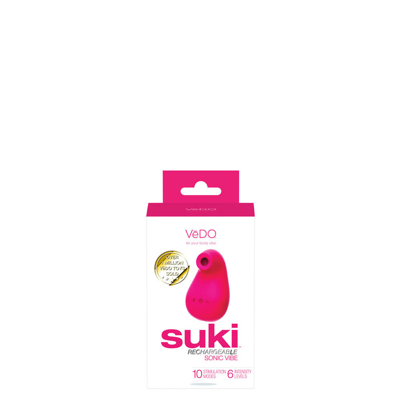VeDO Suki Rechargeable Sonic Vibe - Foxy Pink