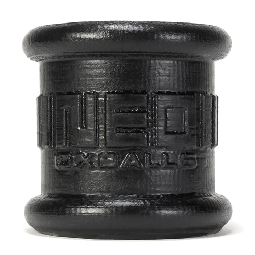 Oxballs Neo 2 Inch Tall Ball Stretcher Squishy Silicone - Black
