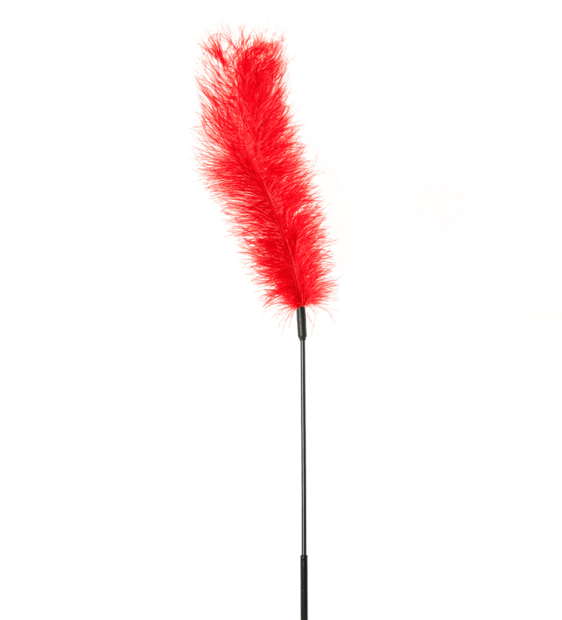Sportsheets Ostrich Tickler - Red