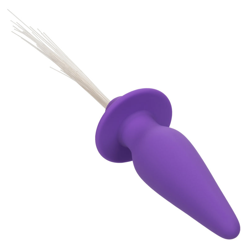CalExotics Southern Lights - Vibrating Light Up Anal Probe - Purple