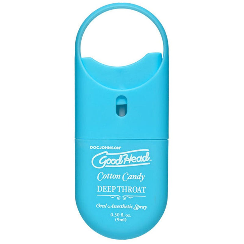 Doc Johnson Goodhead - Deep Throat Spray to-Go - Cotton Candy - 0.30 Fl. Oz.
