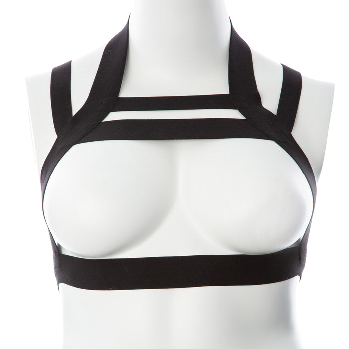 "Gender Fluid Majesty Harness - Small-Large - Black GFL-H101"